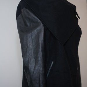 Mackage leather long coat